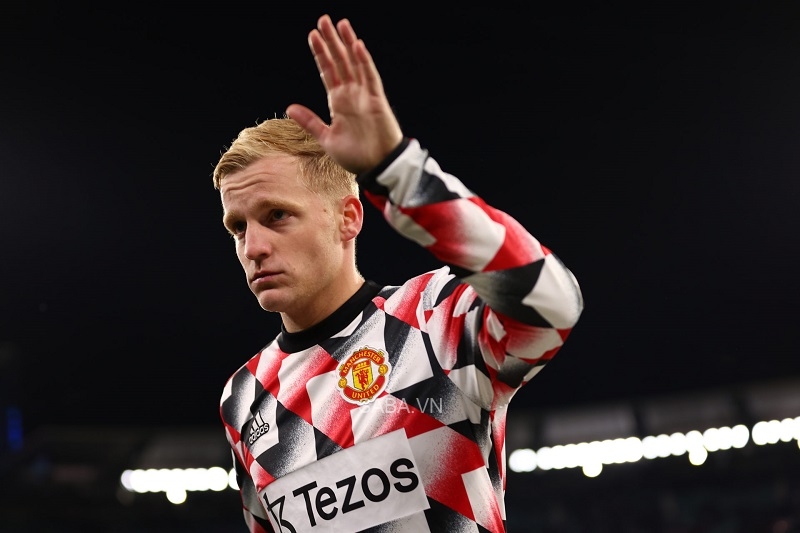 Van de Beek không có nhiều cơ hội thi đấu (Ảnh: Getty Images)