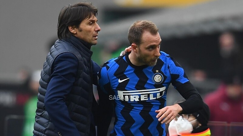 Conte muốn tái hợp Eriksen như khi còn ở Inter