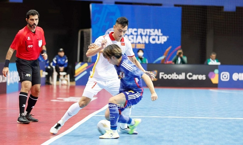 ĐT futsal Việt Nam phải đụng độ Iran sau khi để thua Nhật Bản