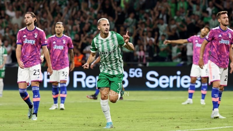 Juventus thua sốc trước Maccabi Haifa