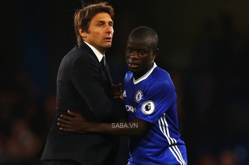 Kante từng làm việc cùng Conte tại Chelsea