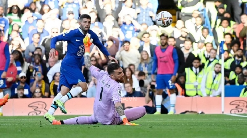 Pulisic ghi bàn thắng thứ 2 cho Chelsea