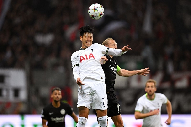 Cả Frankfurt và Tottenham đều không tạo ra những cơ hội đủ tốt