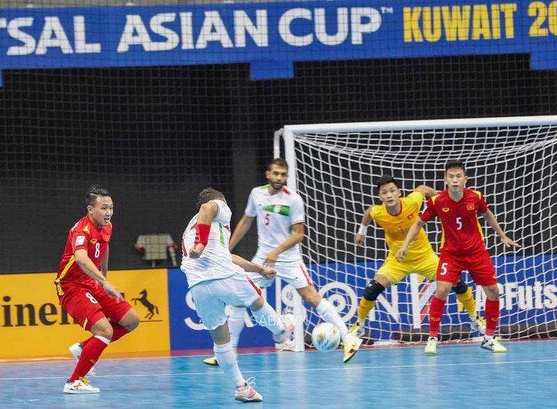 Tuyển futsal Việt Nam thua đậm đội bóng số 1 châu Á