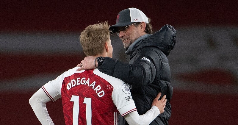 Klopp rất thích Odegaard