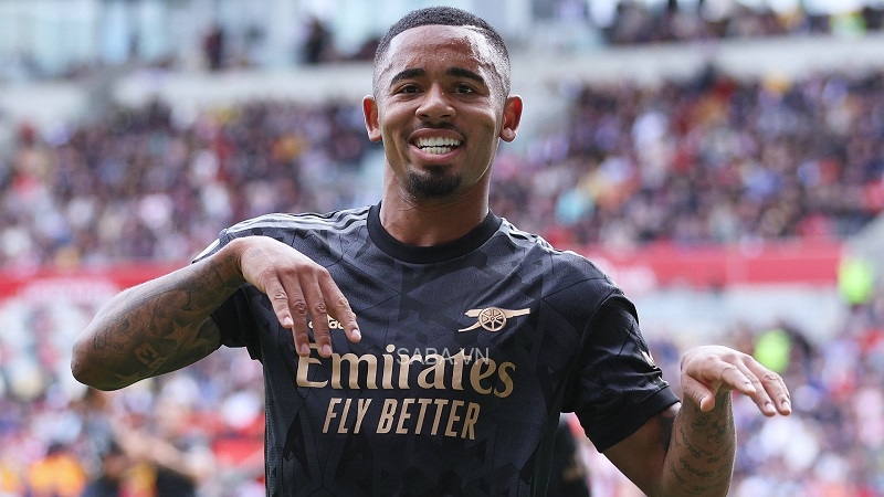 Đàu tàu Gabriel Jesus đang giúp Arsenal chơi thăng hoa