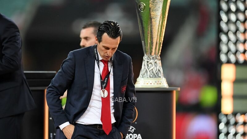 Emery và Arsenal thất bại tại chung kết Europa League 2018/19.