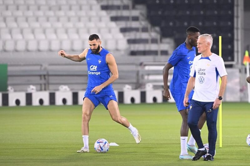 Benzema trước lúc gặp vận đen.