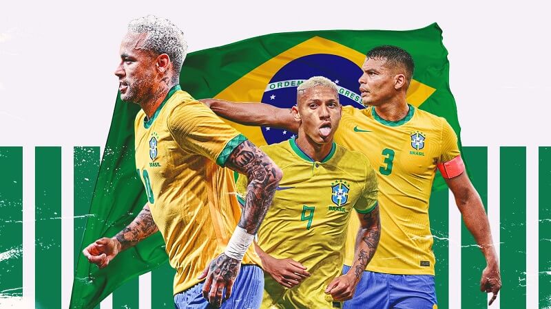 Brazil sở hữu hàng công rất mạnh.