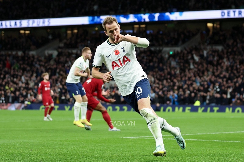 Bàn thắng của Kane là không đủ để Spurs có điểm trên sân nhà