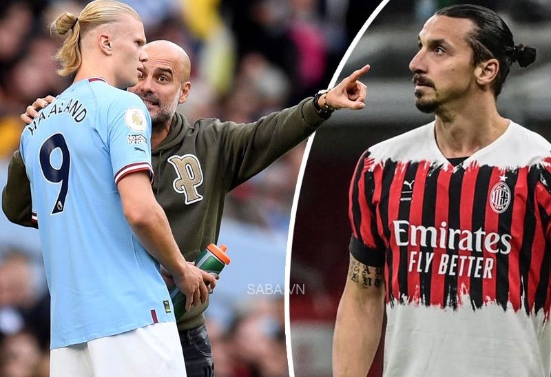 Ibrahimovic cho rằng cái tôi của Pep có thể kìm hãm Haaland