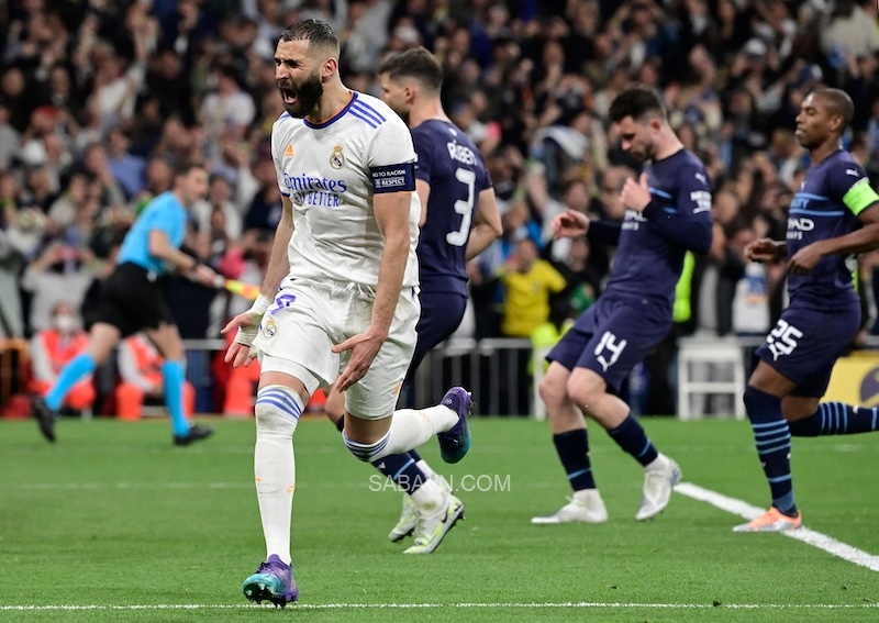 Benzema và các đồng đội đã vô địch Champions League mùa trước rất ngoạn mục