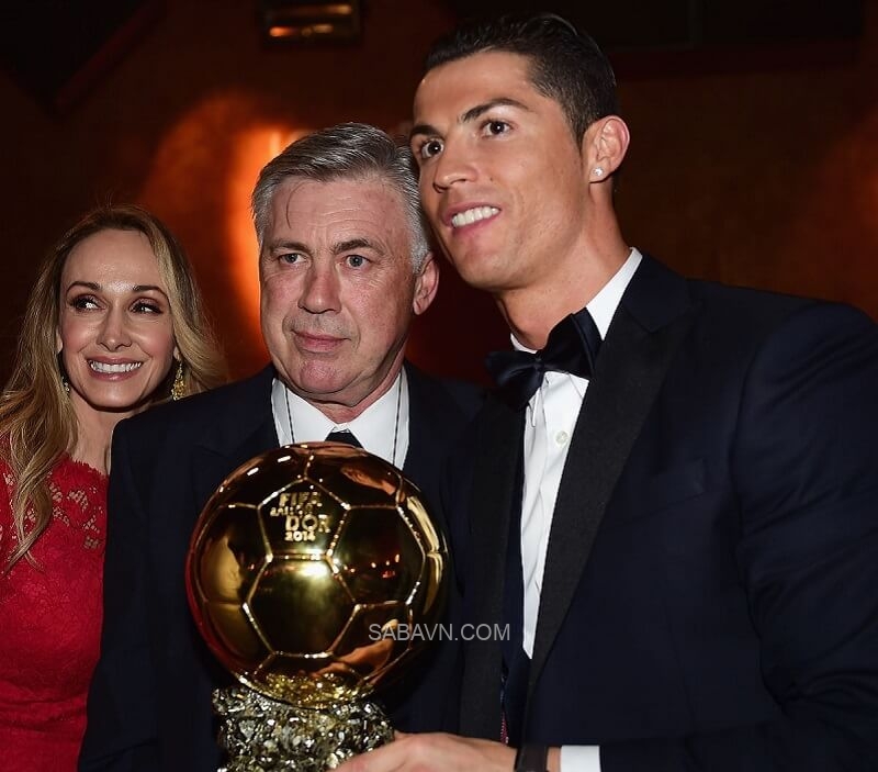 Ronaldo giành QBV 2014 dưới sự dẫn dắt của Carletto