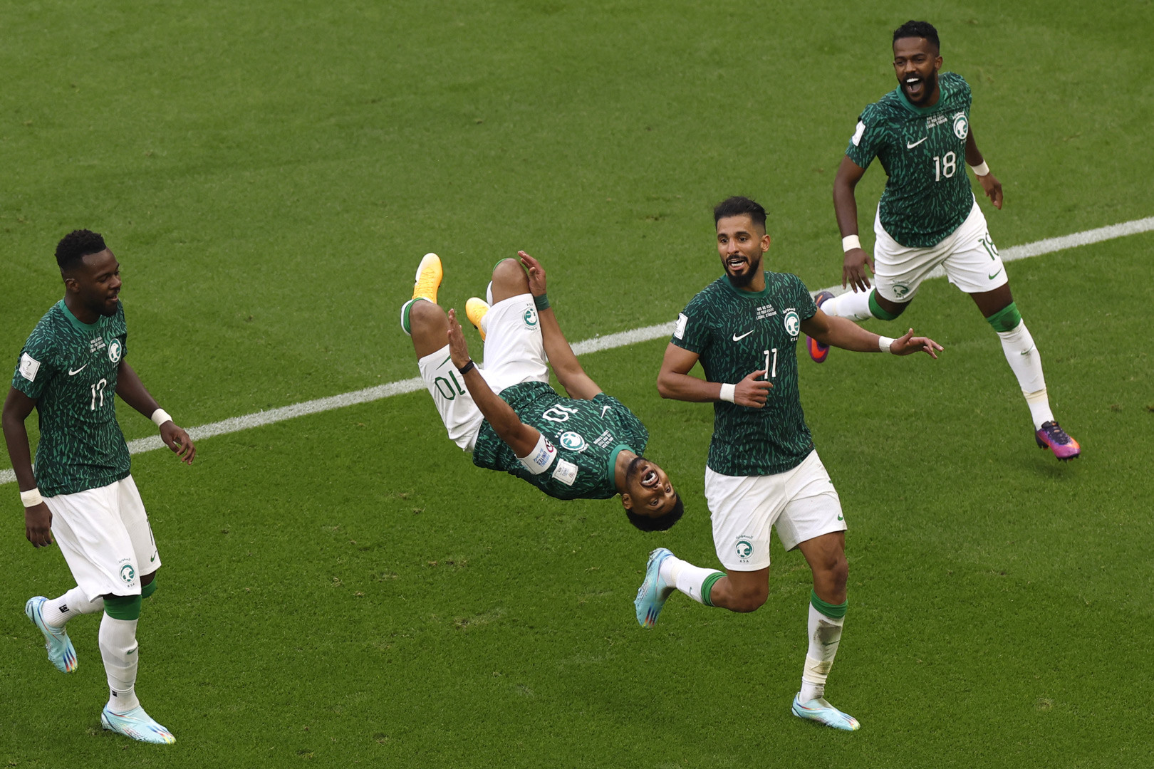 Ả Rập Xê Út tạo nên địa chấn khi đánh bại Argentina của Messi