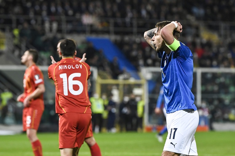 Italia lỡ cơ hội gia tăng thành tích ghi bàn ở World Cup