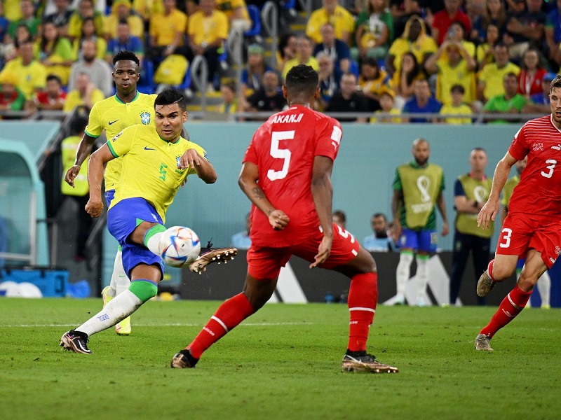 Casemiro là người hùng của Brazil ở trận đấu vừa qua