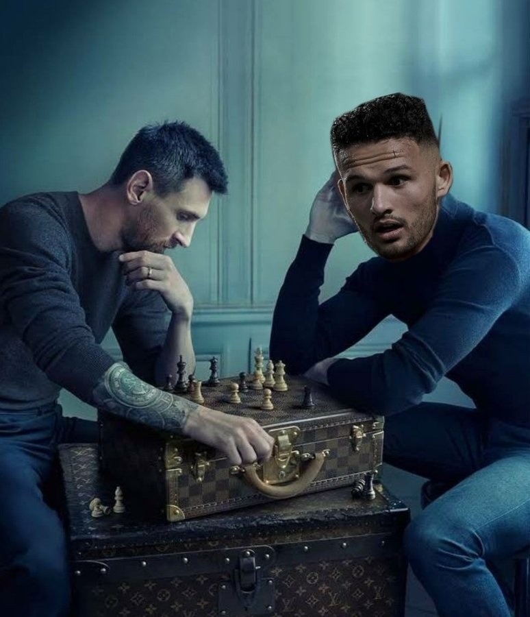 Tài năng trẻ Goncalo Ramos thay Ronaldo đấu với Lionel Messi.