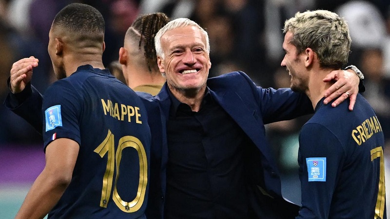 Deschamps hài lòng với những con người hiện có