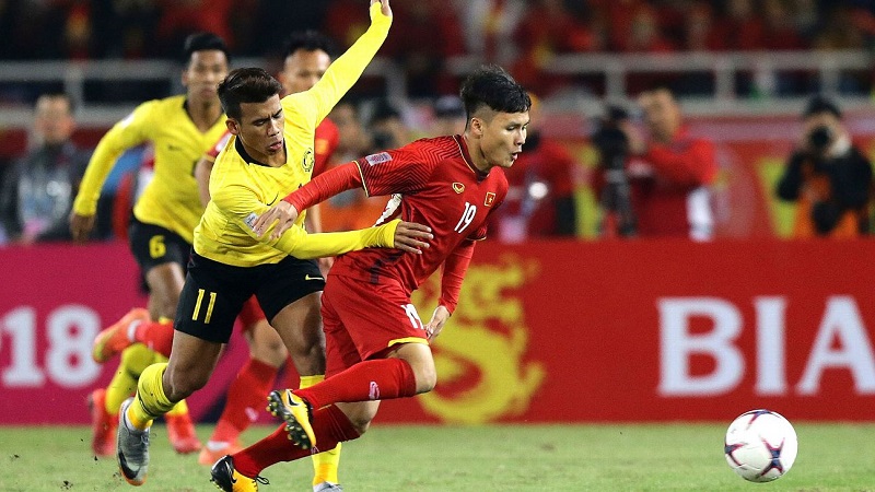 Rasid và Quang Hải đều chơi rất hay ở AFF Cup 2018