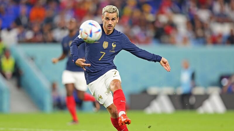 Griezmann xuất sắc cả khi có bóng lẫn không bóng.