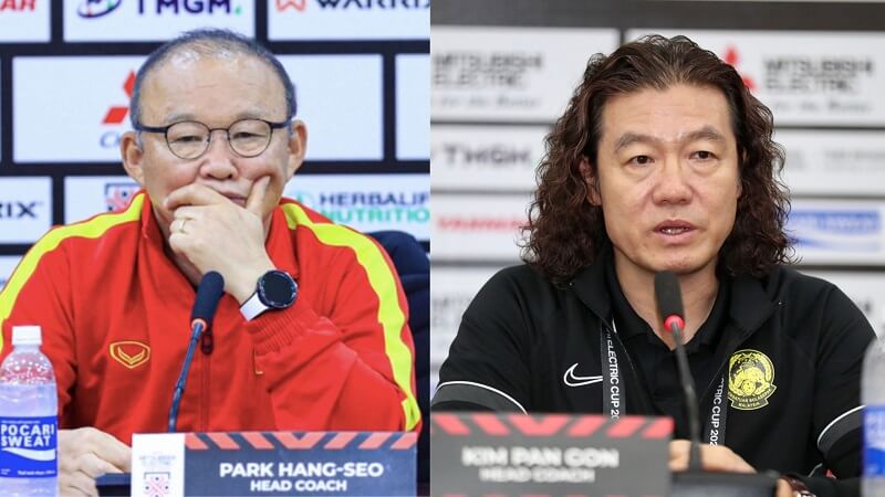 Hai trong số ba HLV người Hàn Quốc tham gia AFF Cup 2022. (Ảnh: Tinmoi)