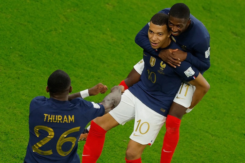 Mbappe đạt điểm rơi phong độ cao ở World Cup 2022