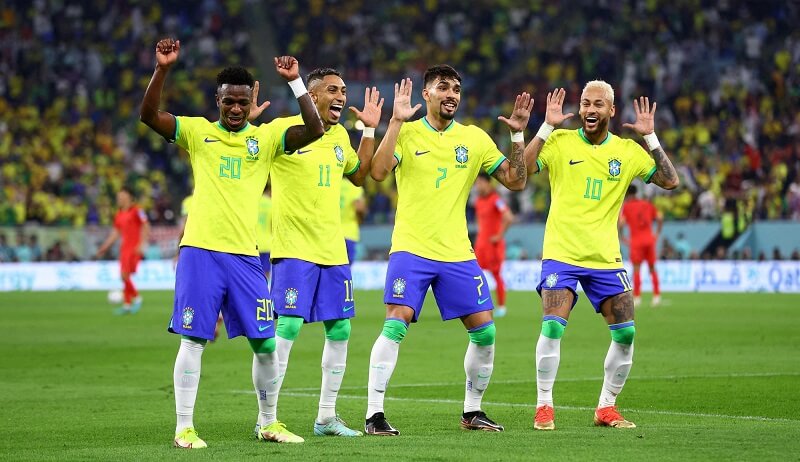 Selecao đang rất hưng phấn.