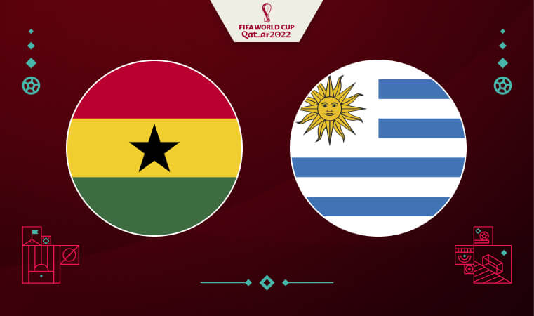 Nhận định Ghana vs Uruguay (22h00 ngày 02/12): Tiễn Suarez về nước