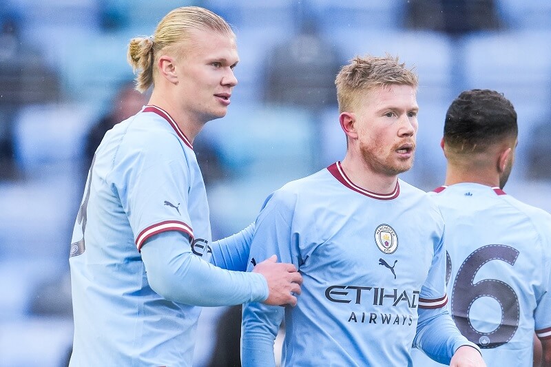 Haaland và De Bruyne hay hơn khi đá cùng nhau.