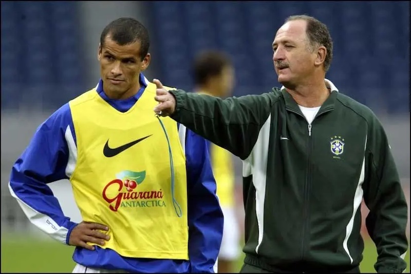 Rivaldo từng lên ngôi thế giới nhờ một Scolari thực dụng đậm chất châu Âu