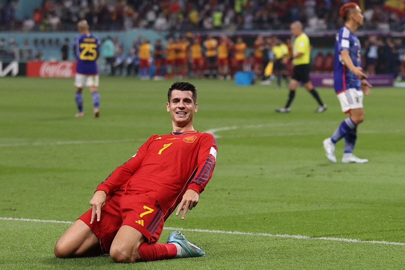 Morata sớm đem về niềm vui cho La Roja 