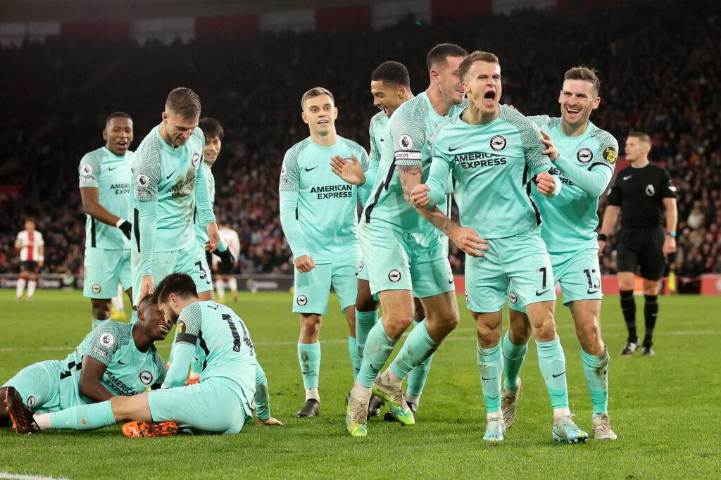 Brighton đánh bại Southampton một cách thuyết phục