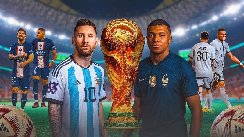 Messi và Mbappe sẽ đối đầu nhau tại chung kết World Cup