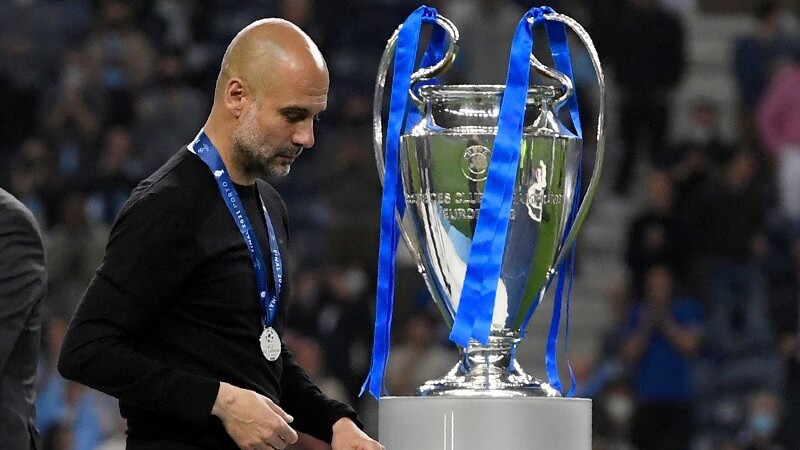 Pep vẫn chưa có danh hiệu Champions League cùng Man City