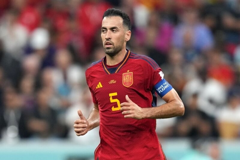 Busquets thi đấu World Cup 2022