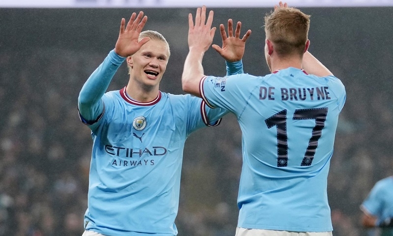 Bruyne tin tưởng vào việc Haaland giúp Man City mạnh hơn