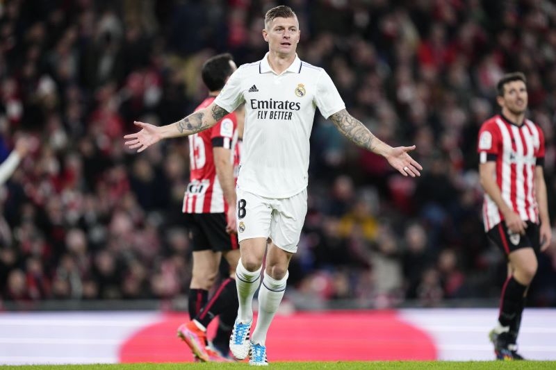 Kroos vào sân từ băng ghế dự bị và ấn định chiến thắng 2-0 cho Real Madrid