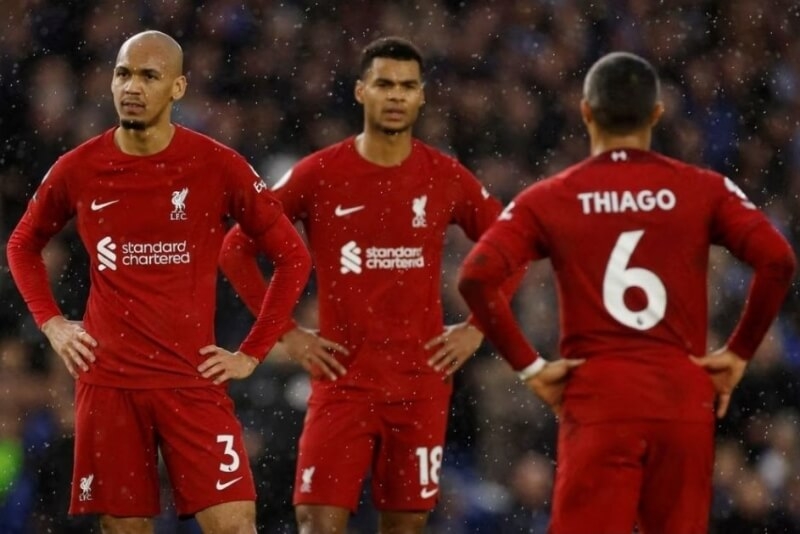 Tuyến giữa Liverpool là điểm yếu