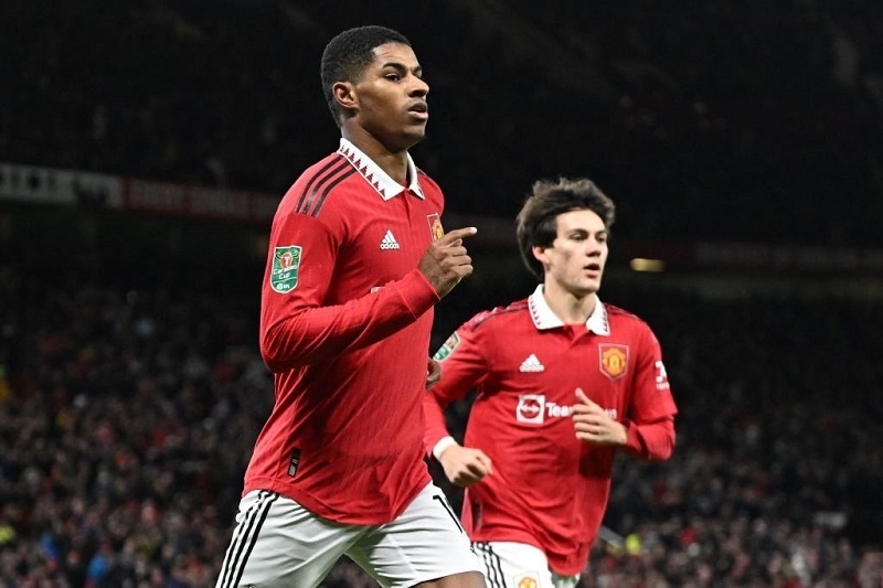 Rashford lập cú đúp, Man United chạy đà thuận lợi cho trận gặp Man City