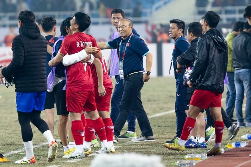 Ông Park thể hiện tài thao lược. (Ảnh: Thể Thao & Văn Hóa)