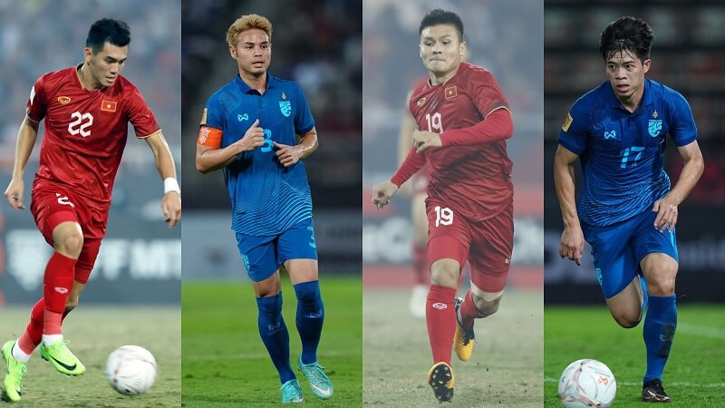 Dàn sao Việt Nam và Thái Lan tranh giải Cầu thủ hay nhất lượt về bán kết AFF Cup 2022