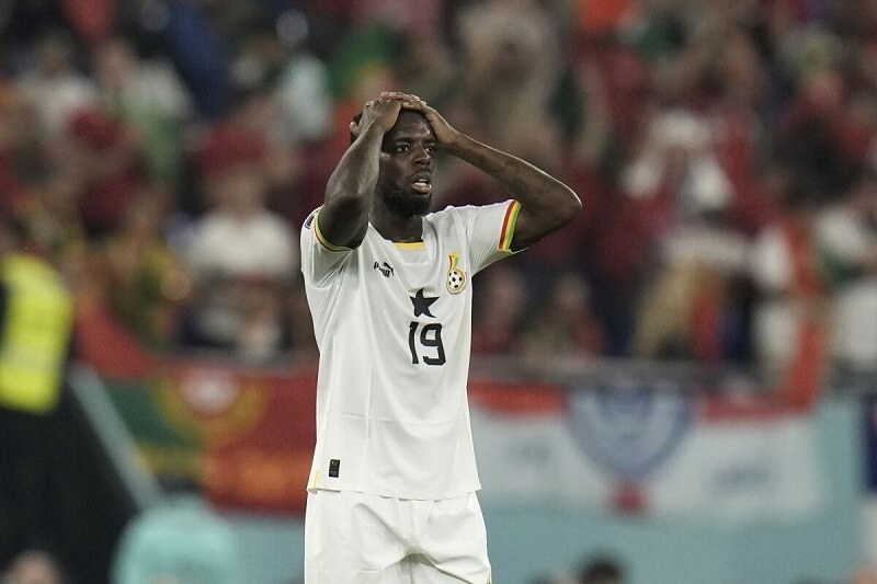 Williams thi đấu cùng tuyển Ghana tại World Cup 2022