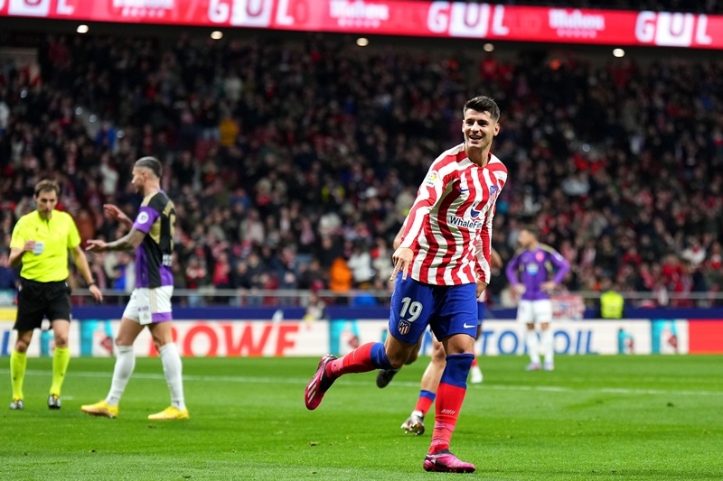 Morata khai thông bế tắc cho Los Rojiblancos