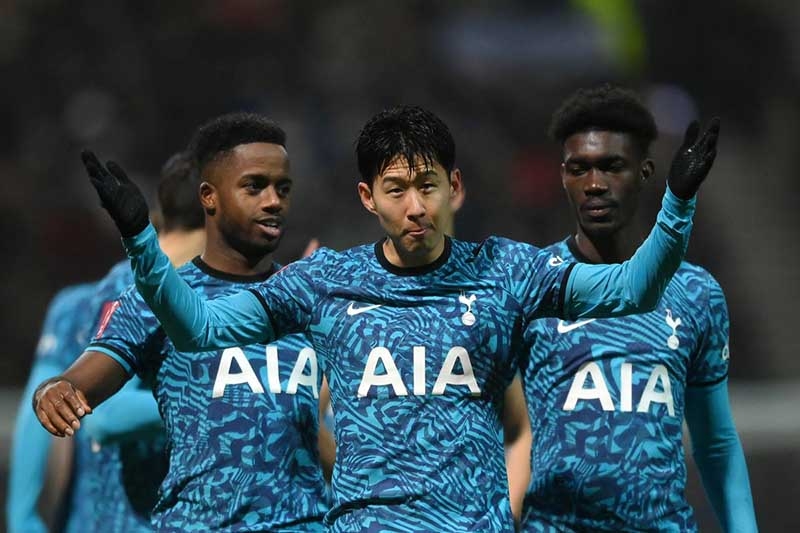 Son Heung-min chói sáng, Tottenham tiến vào tứ kết FA Cup