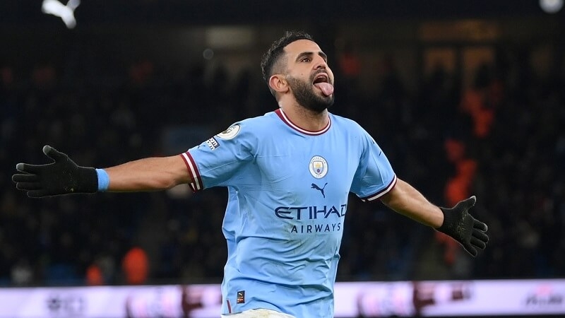 Mahrez góp công lớn vào chiến thắng của M.C