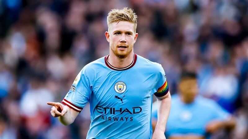 De Bruyne đang dẫn đầu danh sách kiến tạo tại Ngoại hạng Anh mùa này