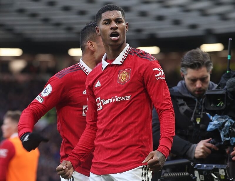 Phong độ của Rashford đang là hết sức ấn tượng