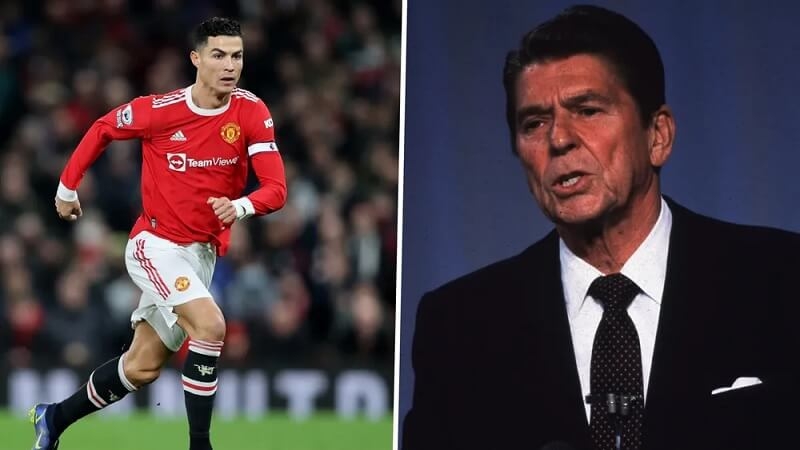 Ronald Reagan là cội nguồn của cái tên Ronaldo