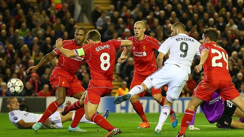 Real thắng Liverpool 3-0 trong lần gần nhất làm khách trên sân đối thủ ở C1