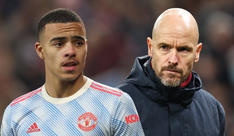 Erik Ten Hag hỏi thăm Greenwood